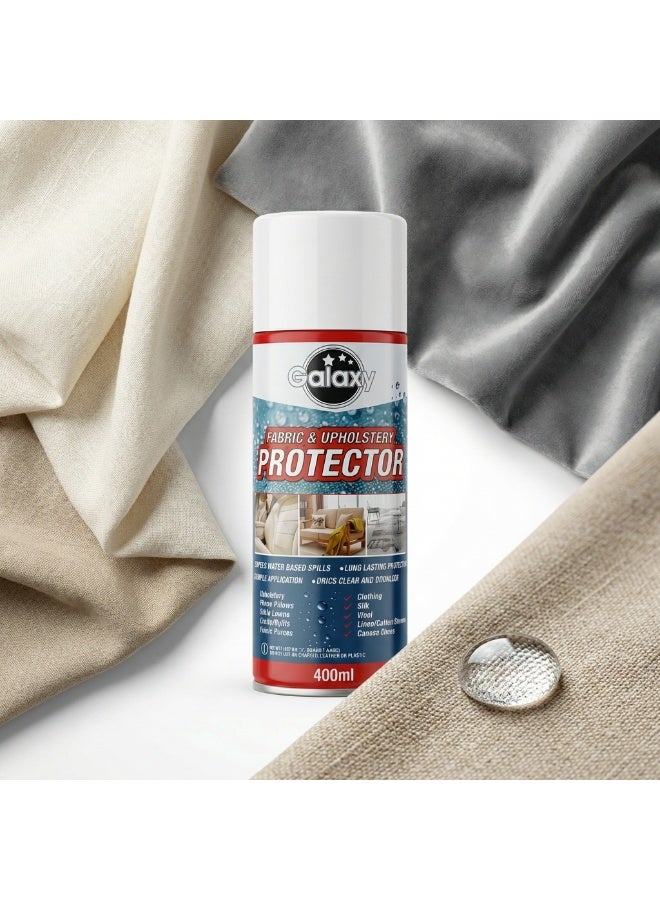Galaxy Fabric Protector 400ml - Water Repellent Spray for Car Upholstery, Seats & Home Textiles - Long-Lasting - Image 5